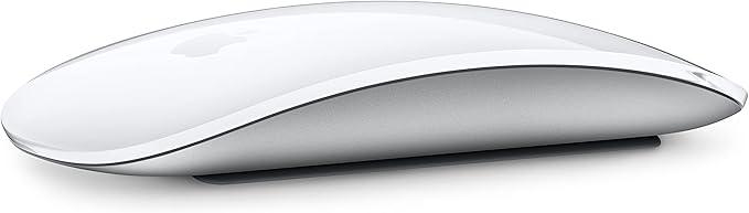 Apple Magic Mouse: Wireless, Bluetooth, Rechargeable. Works with Mac or iPad; Multi-Touch Surface - White